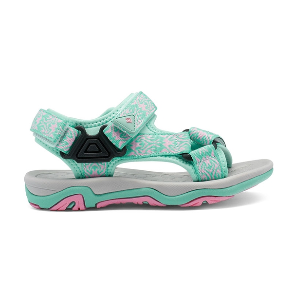 Boys and Girls Strap Sports Sandals - MINT PINK - 5